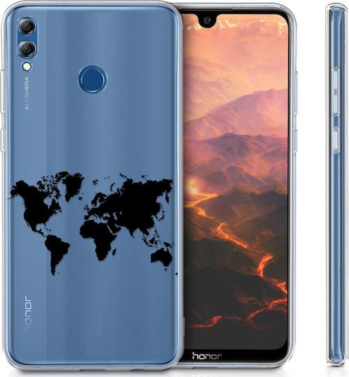 KWmobile Задна корица Силикон Прозрачен (Honor 8X)