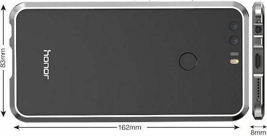 Luphie Back Cover Πλαστικό Χρυσό (Honor 8)