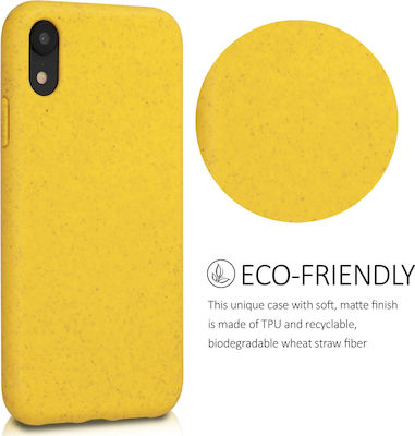 Kalibri Silicone Back Cover Yellow (iPhone XR)