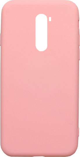 Back Cover Σιλικόνης Ροζ (Pocophone F1)