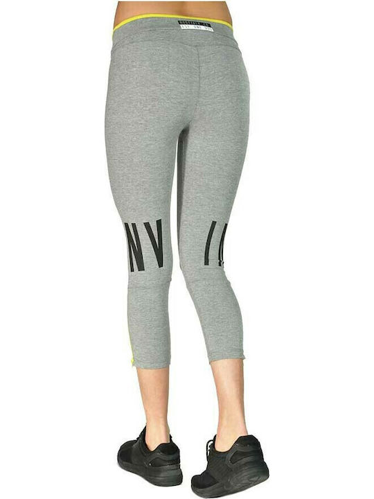 Schulung Frauen Capri Leggings Heather Gray