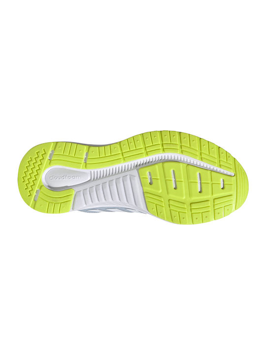 Galaxy 5 Damen Sportschuhe Laufen Halo Blue / Cloud White / Solar Yellow