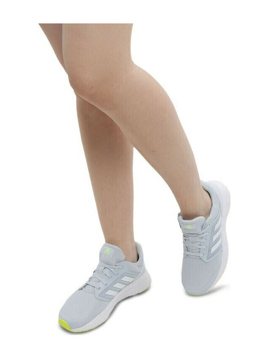 Galaxy 5 Damen Sportschuhe Laufen Halo Blue / Cloud White / Solar Yellow