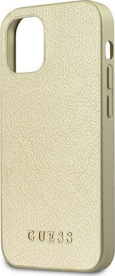 Guess Iridescent Back Cover Πλαστικό Χρυσό (iPhone 12 mini)