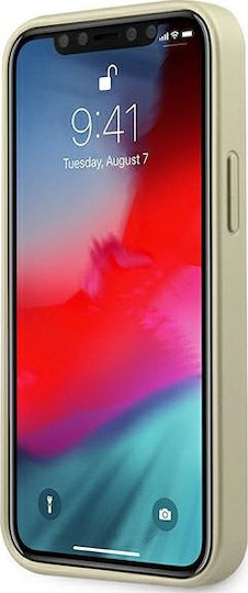 Guess Iridescent Back Cover Πλαστικό Χρυσό (iPhone 12 mini)