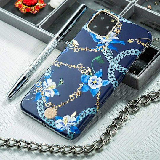Kingxbar Luxury Thin Back Cover Plastic Blue (iPhone 11 Pro)
