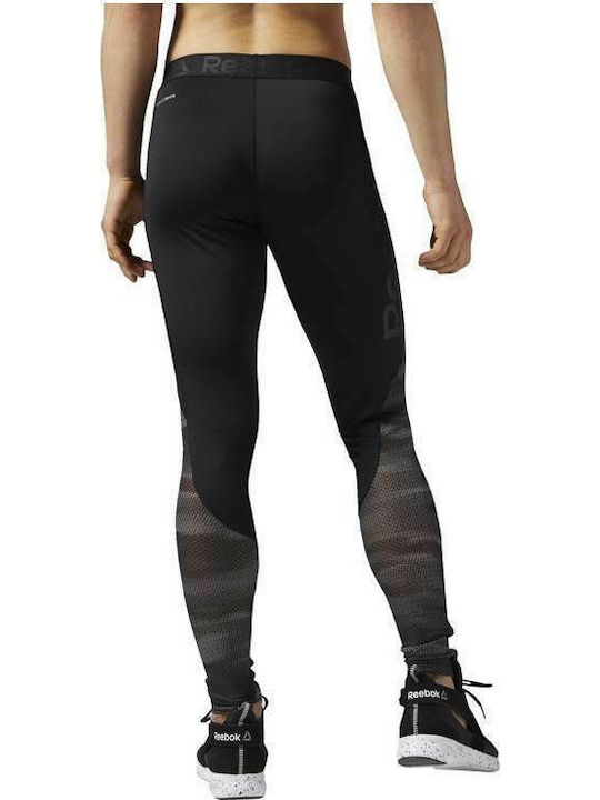 Reebok Workout Ready Logo Women's Long Training Legging Black