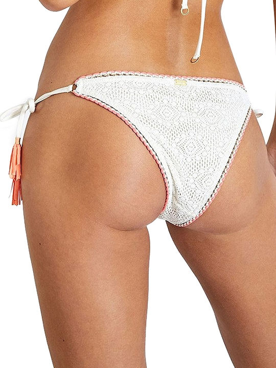 Banana Moon Galbia Crochet Bikini Slip Λευκό