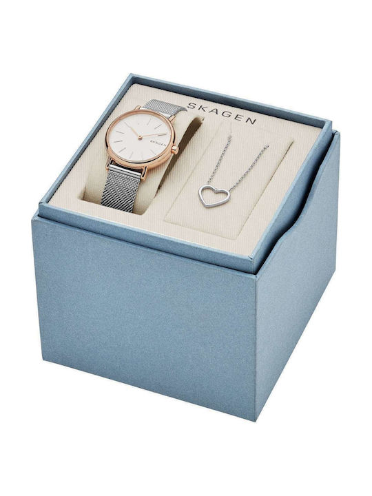 Skagen Signatur Watch with Silver Metal Bracelet