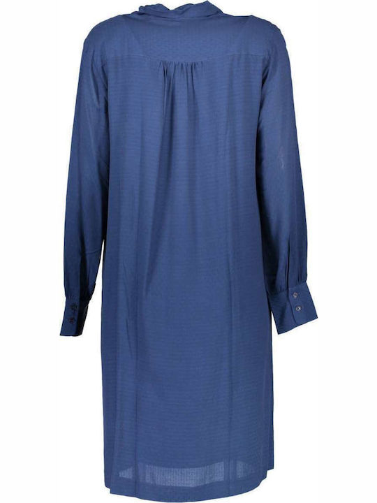 Gant Mini Shirt Dress Dress Blue