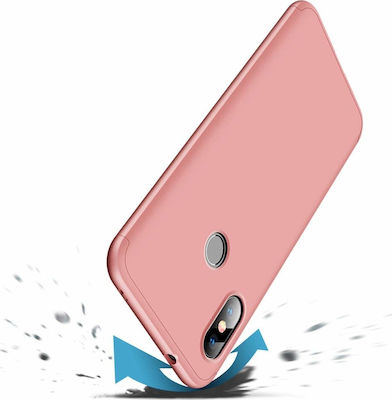 Plastic 360 Full Cover Rose Gold (Mi A2 Lite)