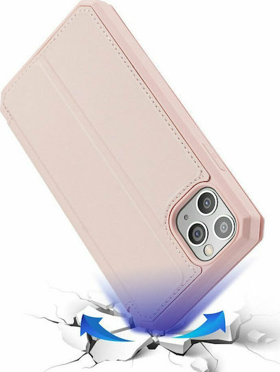 Dux Ducis Skin X Book Piele artificială Roz (iPhone 11 Pro)