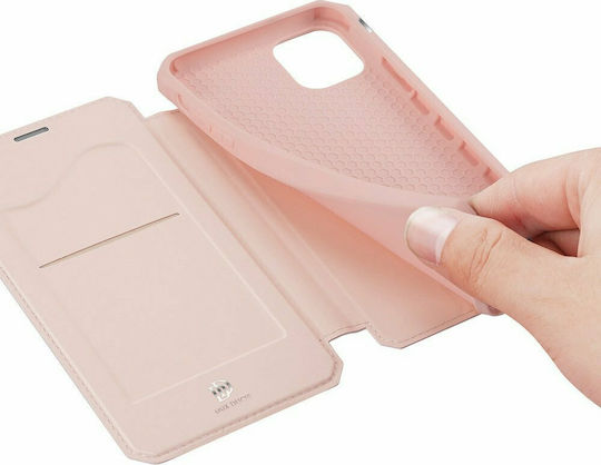Dux Ducis Skin X Book Piele artificială Roz (iPhone 11 Pro)
