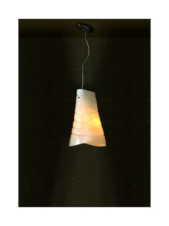 Home Lighting Konnica Pendant Light Suspension for Socket E27 Orange