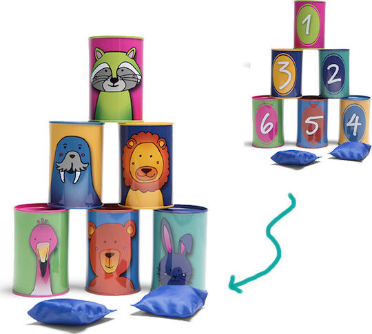 BS Toys Game Target Practice Outdoor Tin Throwing Wildlife