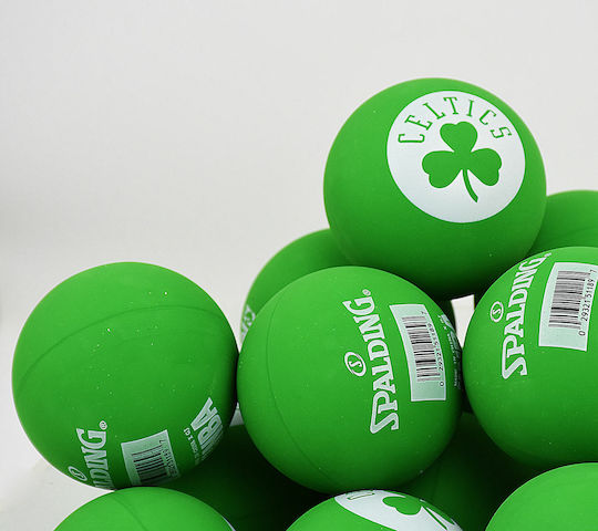 Spalding Boston Celtics Детско Лудо Топче Зелен