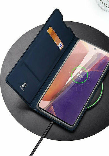 Dux Ducis Skin X Bookcase Δερματίνης Μπλε (Galaxy Note 20)