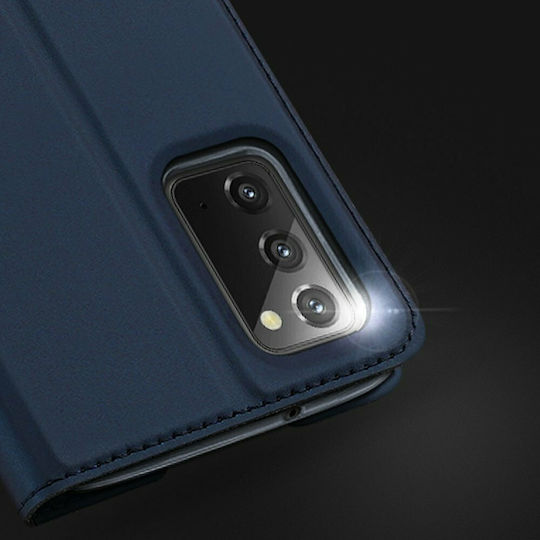 Dux Ducis Skin X Bookcase Δερματίνης Μπλε (Galaxy Note 20)