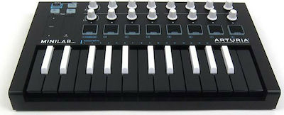Arturia Midi-Tastatur MiniLab MK II mit 25 Tasten Beige Umgekehrt