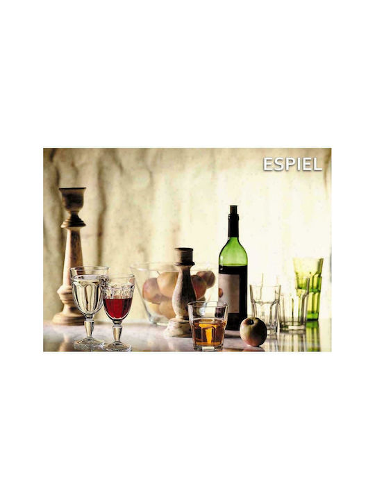 Espiel Casablanca Set of Glasses for White and Red Wine made of Glass Stemmed 320ml 6pcs