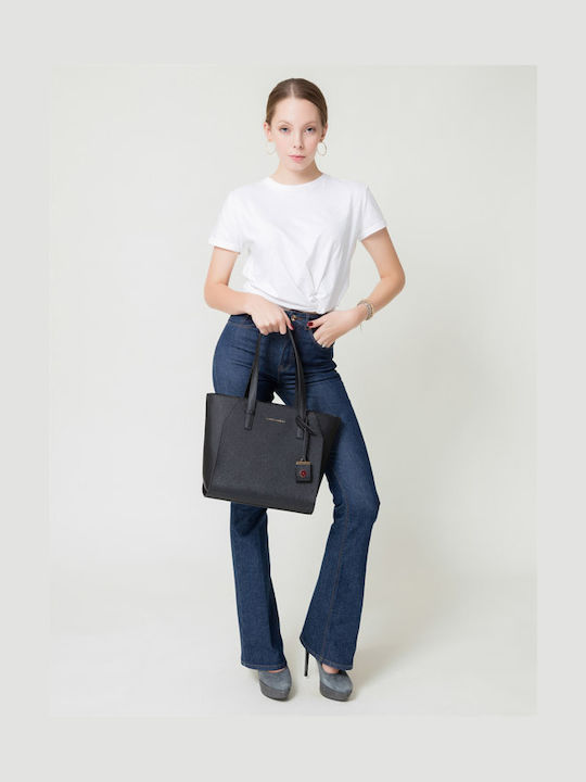 Acton Women's Shopper Shoulder Bag Black