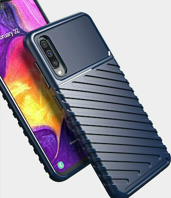 Hurtel Thunder Series Back Cover Μπλε (Galaxy A50)