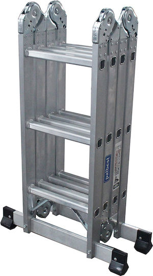 Multiladder Multipurpose Ladder 4x3 with Maximum Height 3.7m