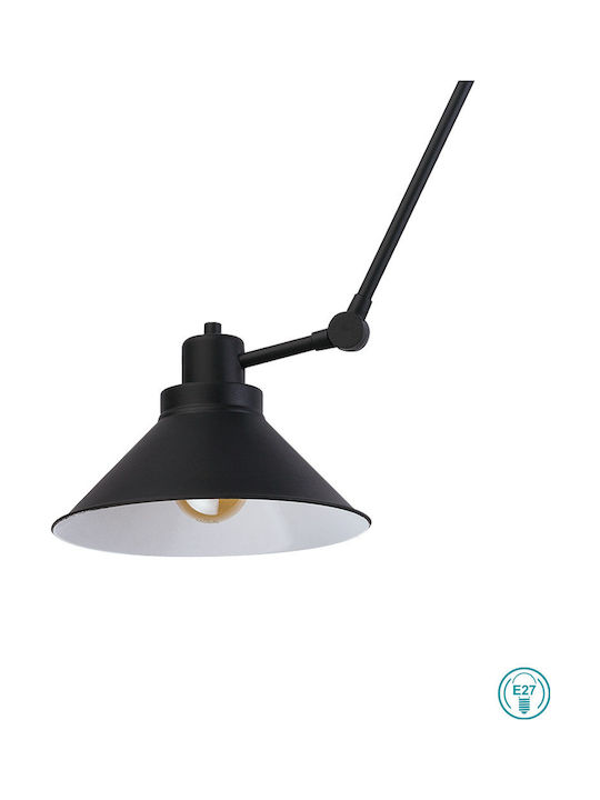 Nowodvorski Techno Pendant Light Single-Light for Socket E27 Black