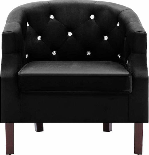 Armchair 65x64x65cm Black