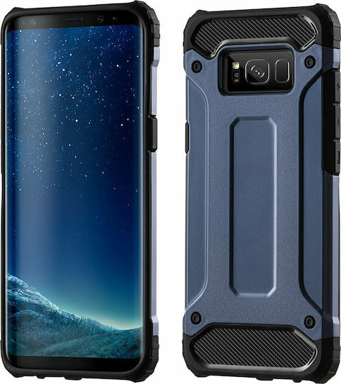 Hurtel Armor Guard Hybrid Back Tpu Back Cover Plastic Blue (Galaxy S8)