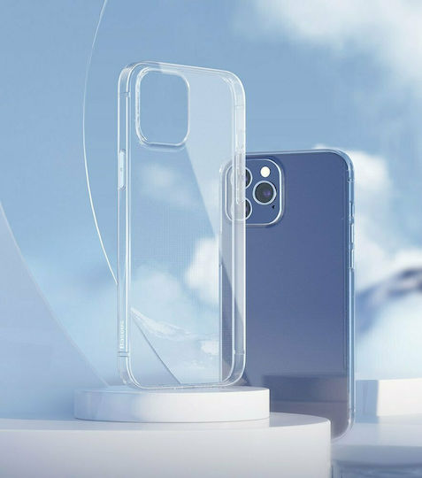 Baseus Simple Back Cover Σιλικόνης Διάφανο (iPhone 12 / 12 Pro)