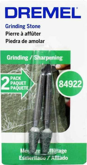 Dremel 84922 Πέτρες Λείανσης με Αξονάκι 4.8mm 3τμχ