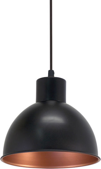 Eglo Truro Lustră Negru cu Dulie E27 110x21cm.