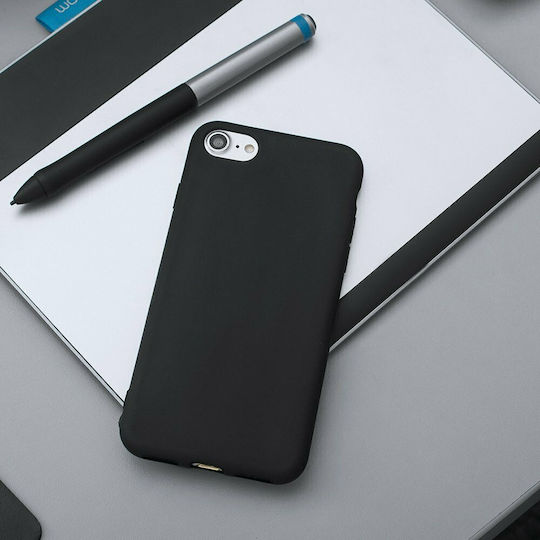 Hurtel TPU Matt Back Cover Σιλικόνης 1.2mm Μαύρο (Xiaomi Mi Note 10 / Mi Note 10 Pro)