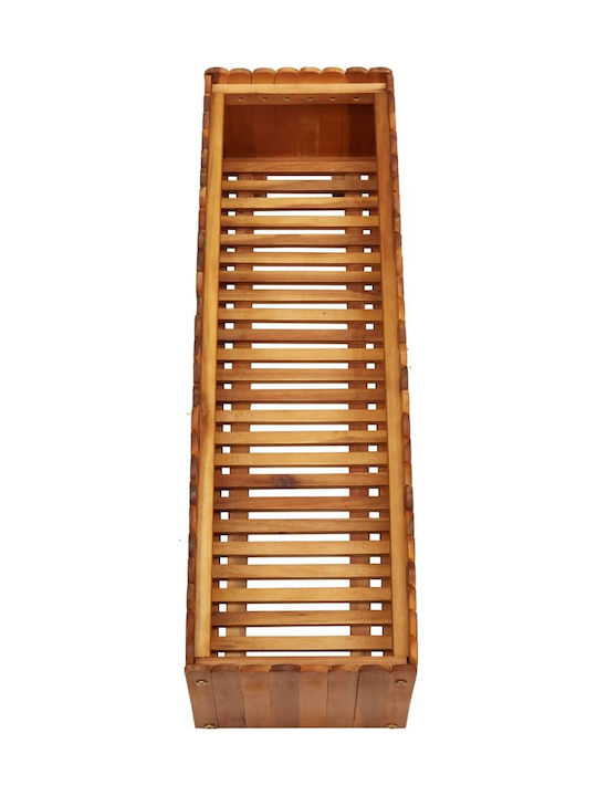 vidaXL Wooden Brown Planter Box