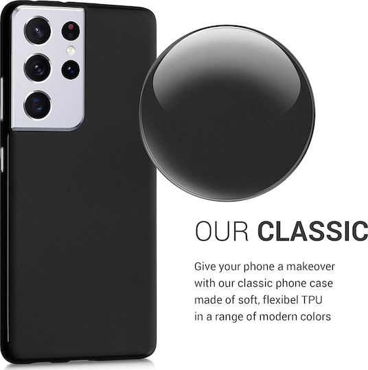 KWmobile Back Cover Silicon Negru (Galaxy S21 Ultra 5G)