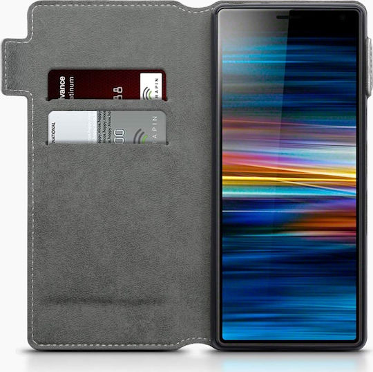 Terrapin Low Profile Book Piele artificială Gri (Xperia 10)