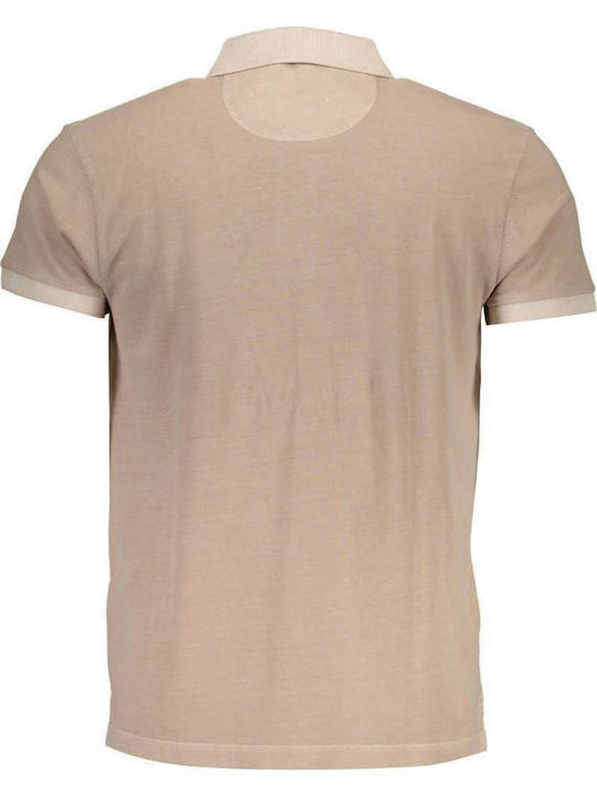 Gant Men's Short Sleeve Blouse Polo Beige