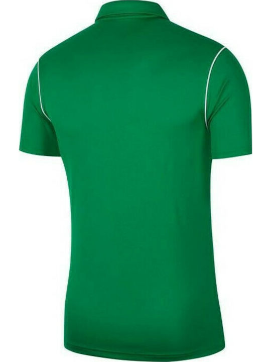Nike Ανδρική Μπλούζα Dri-Fit Polo Κοντομάνικη Πράσινη