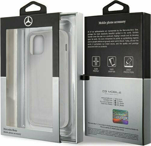 Mercedes-Benz Back Cover Πλαστικό Διάφανο (iPhone 12 mini)