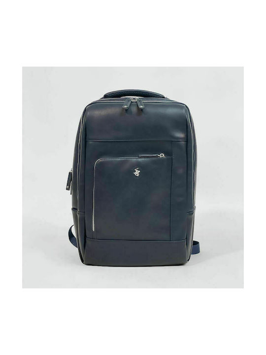 Beverly Hills Polo Club Men's Backpack Navy Blue 21lt