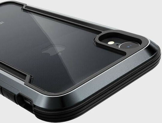 X-Doria Defense Shield Задна корица Пластмаса Черен (iPhone XS Max)