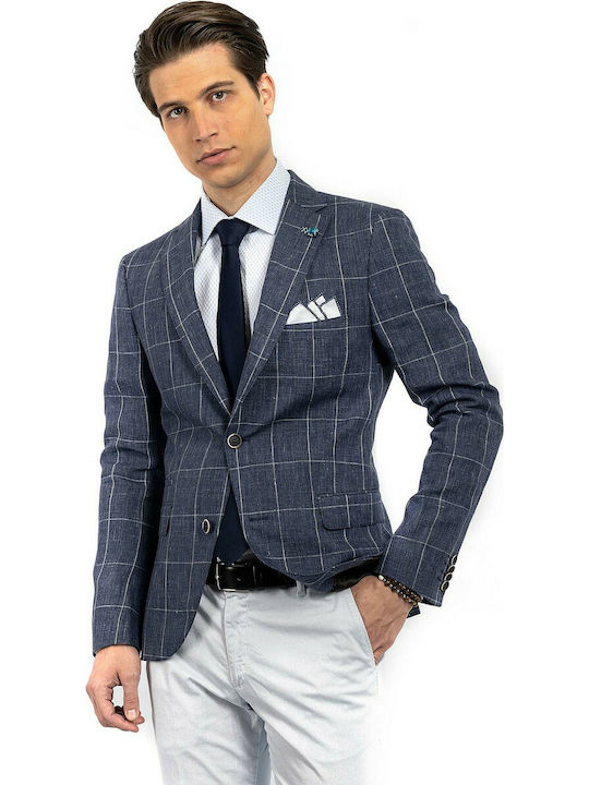 Blazer Fragosto cu carouri Fragosto Blazer Fragosto