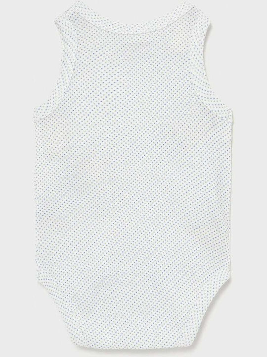 Mayoral Baby Bodysuit Underwear Set Sleeveless White