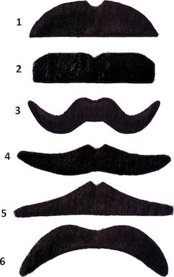 Black Carnival Mustach / Beard (Μiscellaneous Designs)