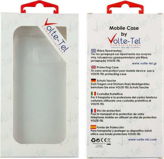 Volte-Tel Back Cover Silicon Transparent (Galaxy S10+)