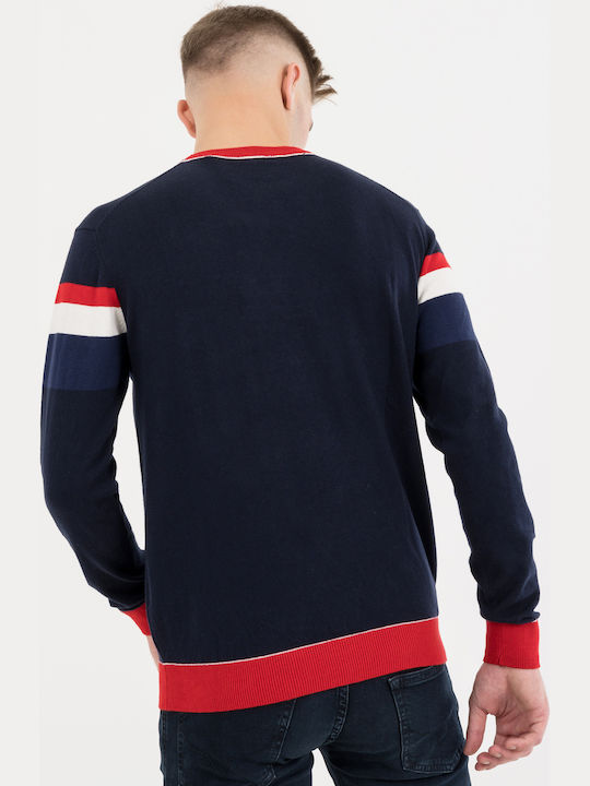 U.S. Polo Assn. Herren Langarm-Pullover Marineblau