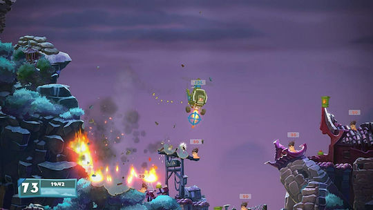 Worms Battleground / Worms W.M.D PS4 Spiel