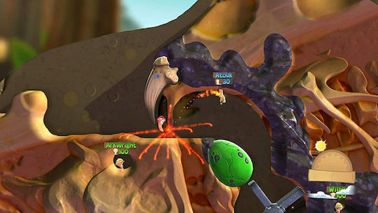 Worms Battleground / Worms W.M.D PS4 Spiel