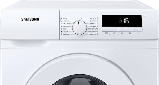 Samsung Πλυντήριο Ρούχων 9kg 1400 Στροφών Quick Wash WW90T304MWW/LE